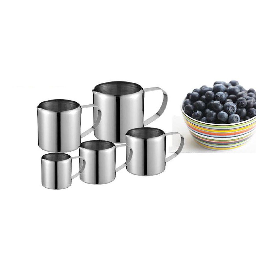 Top Milk Jug Dapur Spout Pitcher Stainless Steel Tahan Lama