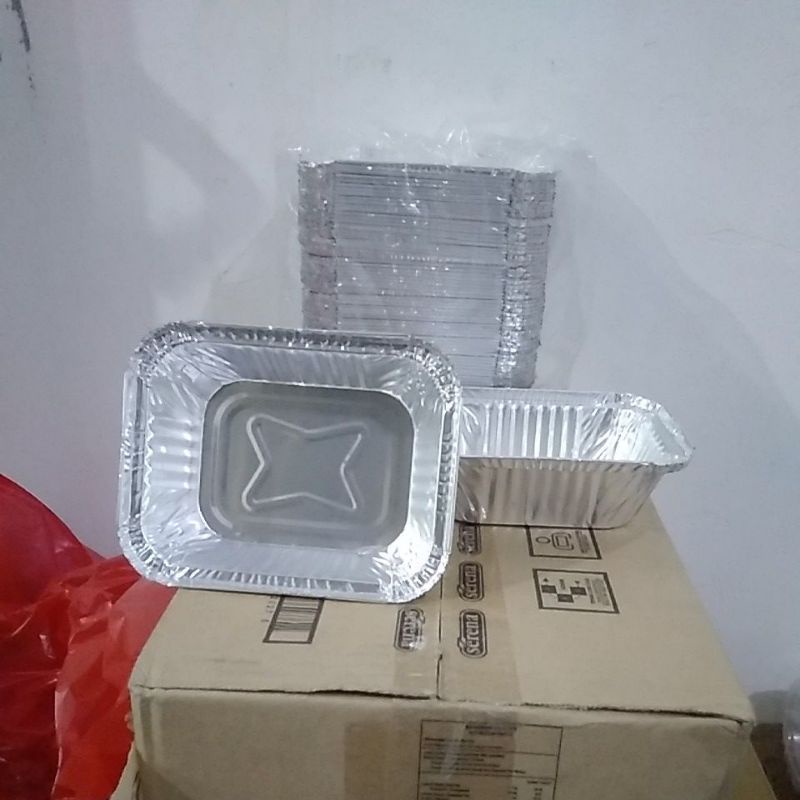 Jual Alumunium Foil Cup P Kotak Pcs Shopee Indonesia