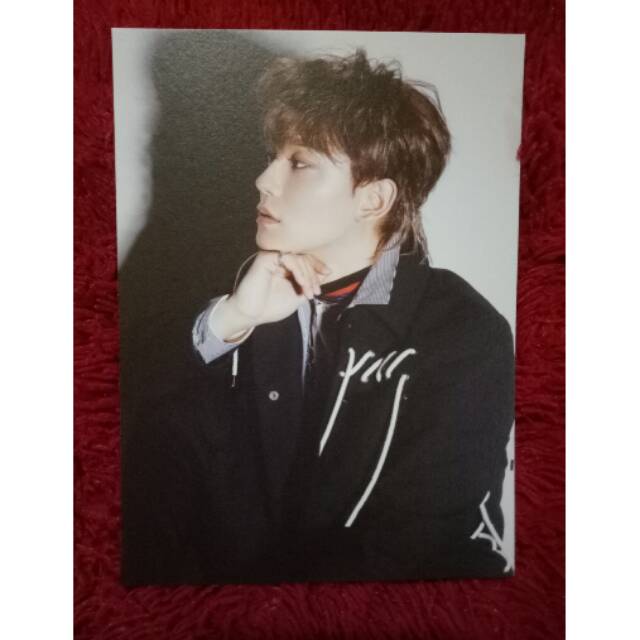 EXO DON'T MESS UP MY TEMPO POSTCARD CHEN OFFICIAL