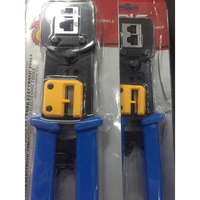 Crimping Tools Telebit / Tang RJ45 + Kabel Lan Tester