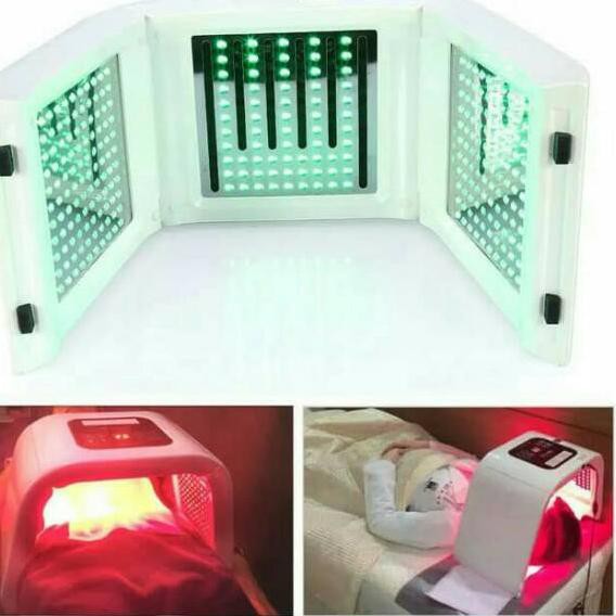 Pdt mask masker led FACIAL mask 7 warna LED omega light aqua light masker wajah led PHOTON PDT MASk