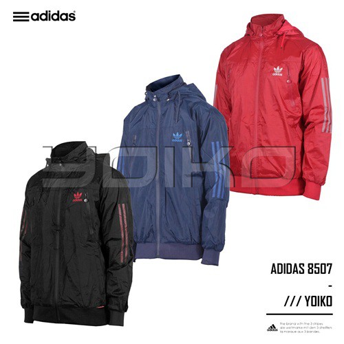 Danazva Jaket Adidas 8507 Navy Import Yoiko