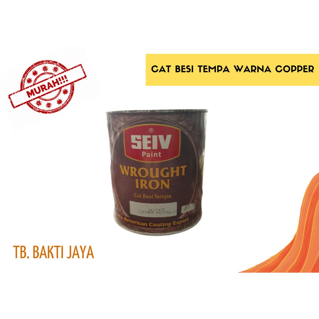 Jual Cat Besi Tempa Copper Metalic Seiv Liter Indonesia Shopee Indonesia