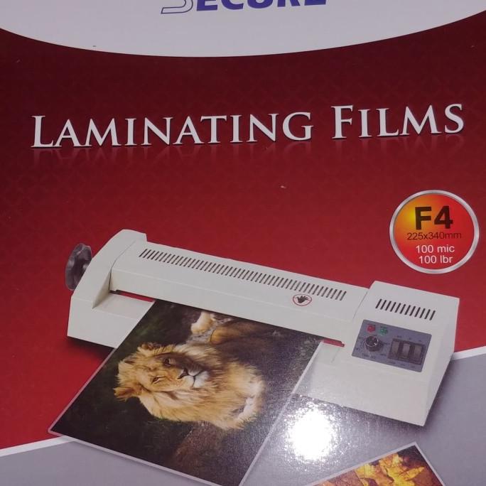 

plastik laminating Folio secure 100 mic
