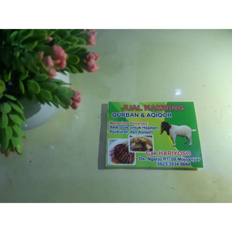 

Stiker 6x8 untuk hajatan, souvenir, makanan Dll