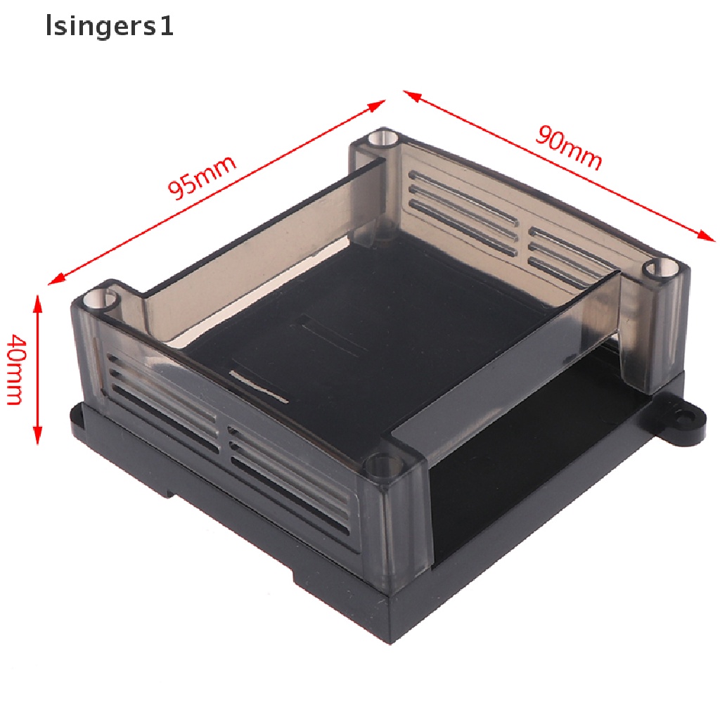 (lsingers1) Kotak Kontrol Panel PLC Enclousure PCB Bahan Plastik DIY