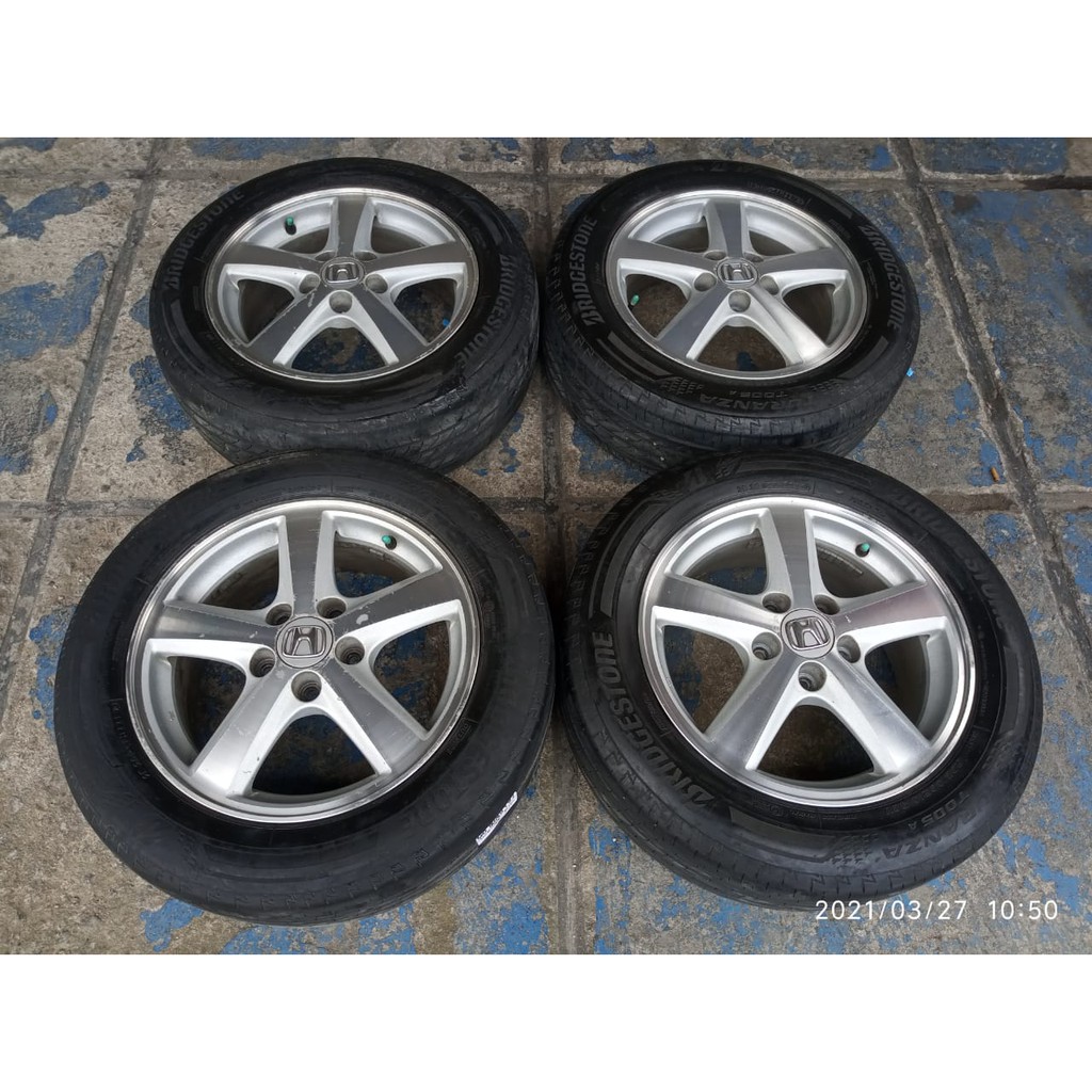 velg seken bekas acord ring 16x6 pcd 5x114 seken bekas plus ban
