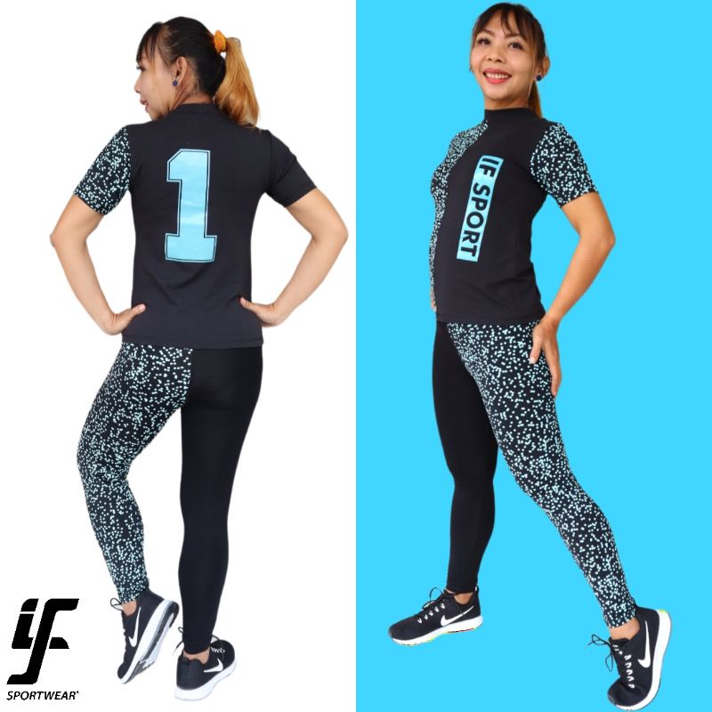 BAJU SENAM/ SET BAJU SENAM / SETELAN OLAH RAGA WANITA/BAJU AEROBIC