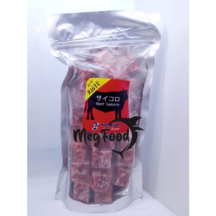 

Wagyu Beef Saikoro 500 gram - 100% Daging