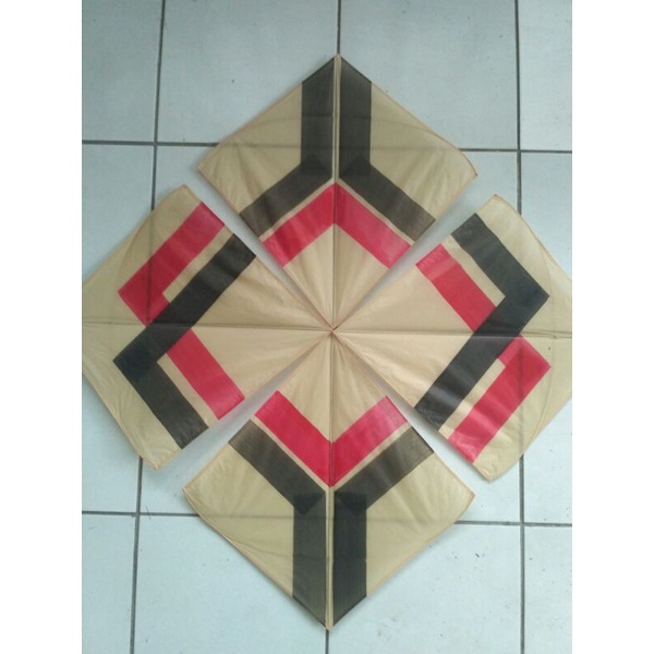 Layangan Aduan Cililin Super SEOT , arku sedang - ringan  20pcs