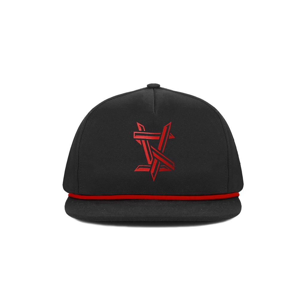 Straight Vision - Topi SV Snapback Ozzy - Topi Fashion Distro Pria Dewasa Hitam
