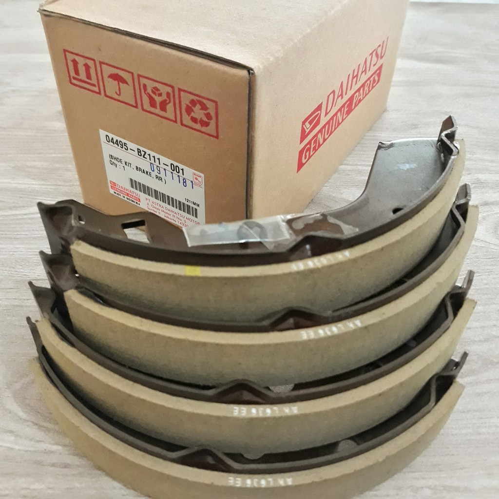 BRAKE SHOE ORIGINAL - KAMPAS REM BELAKANG AGYA / AYLA