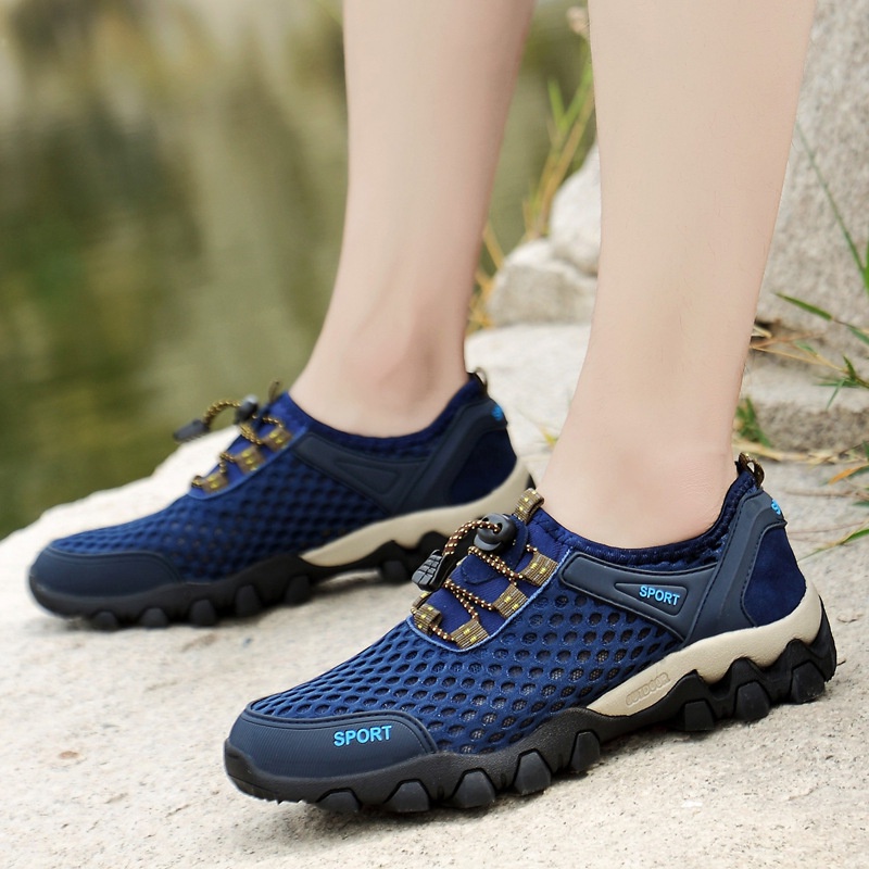 RYX - Hiking Plain Sepatu Sneakers Outdoor Pria Fashion Casual (NO BOX) - Ori Import