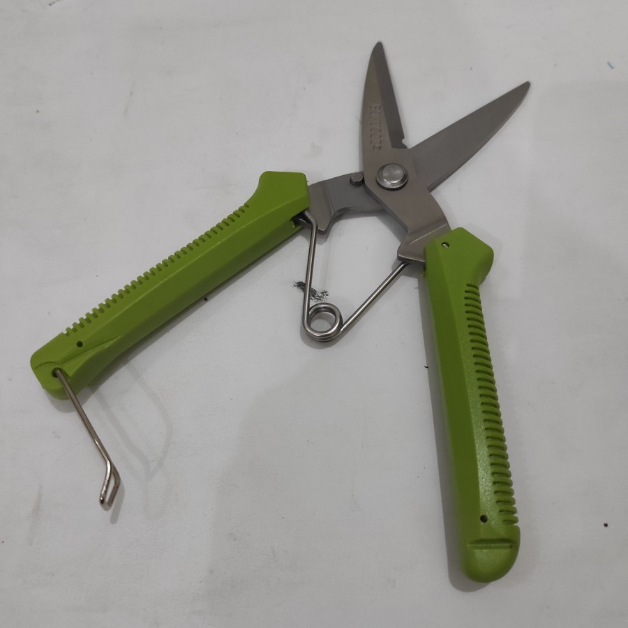 Gunting Daun Ranting Buah Tanaman Taman Bunga Lurus pruning shears