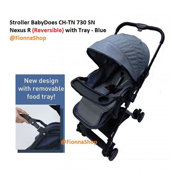 Stroller Baby Does Babydoes Ch Tn 730 Sn Nexus R With Food Tray New Design Kereta Dorong Bayi Shopee Indonesia