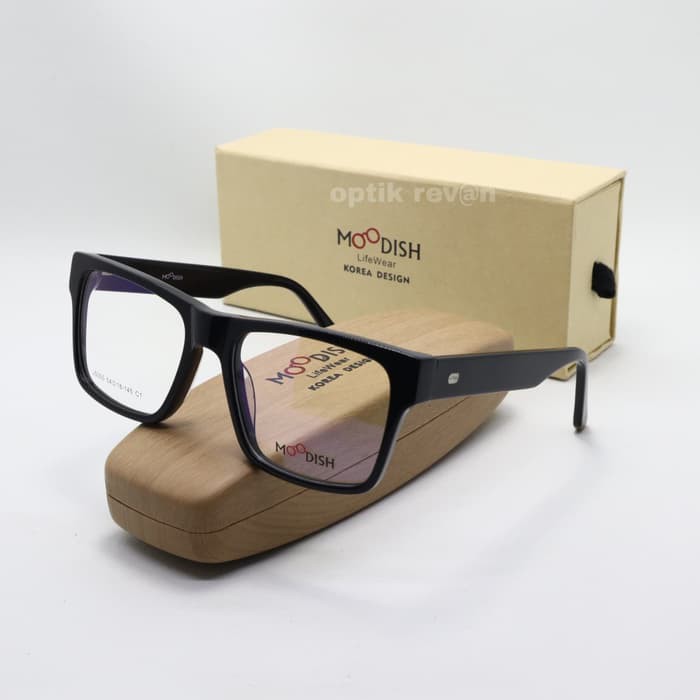 Kacamata Korea Square Original Moodish *Free Lensa Minus*