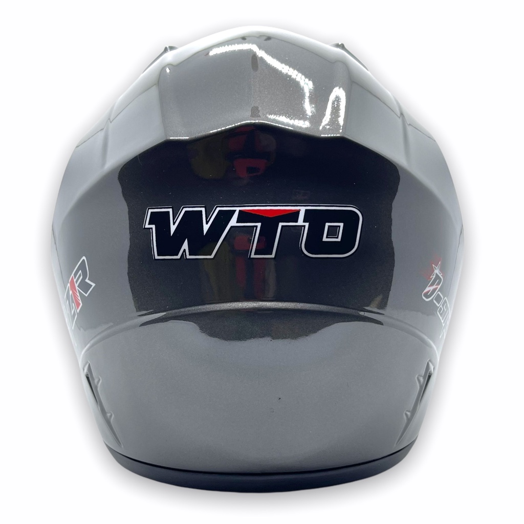 Helm WTO Z1R Pet - D-Smart Polos - Abu-Abu - Half Face ALL SIZE