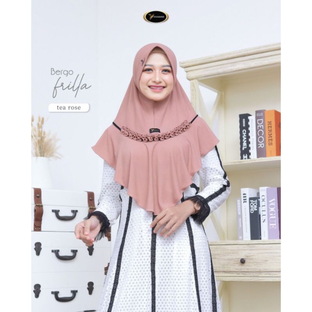 HIJAB JILBAB INSTAN INSTANT ORI YESSANA