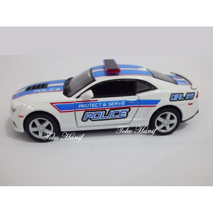 Diecast Miniatur Replika Camaro Police 2014
