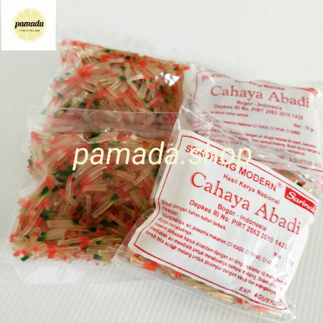 Sekoteng ( cente manis / pacar cina) merk Cahaya Abadi