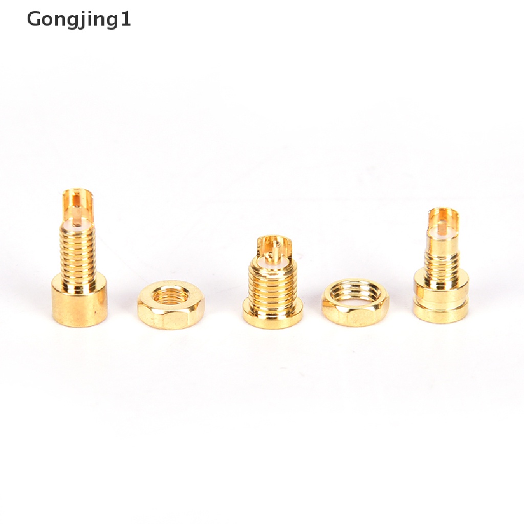 Gongjing1 1pc Adapter Konektor MMCX Female IE800 DIY Untuk PCB