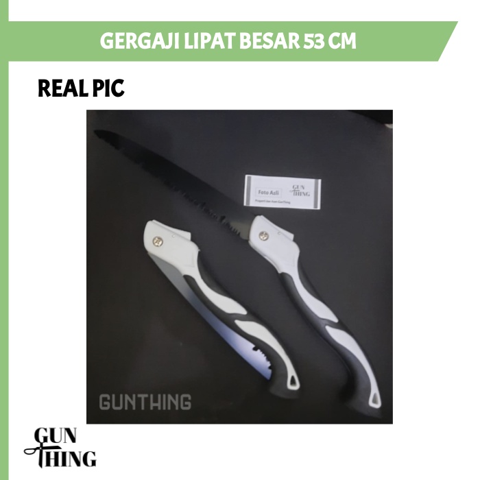 Gergaji Lipat / Gergaji Kayu / Gergaji Besar / Foldable Saw 53 cm - bilah 240mm / bilah 180mm