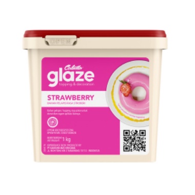 

COLATTA GLAZE STRAWBERRY 1 KG