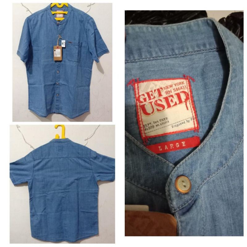 Kemeja Jeans Get Used