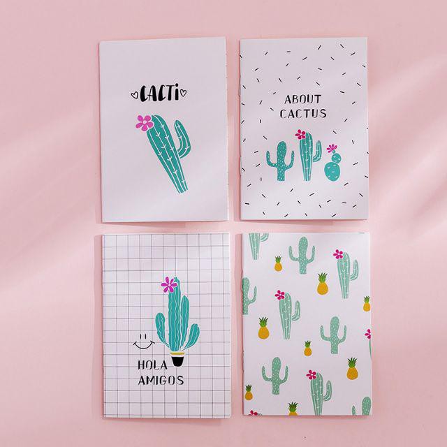 COD MAKASSAR Note Book Mini Motif Kaktus Buku Notes Catatan Shopee Online Shop Toko Tamz