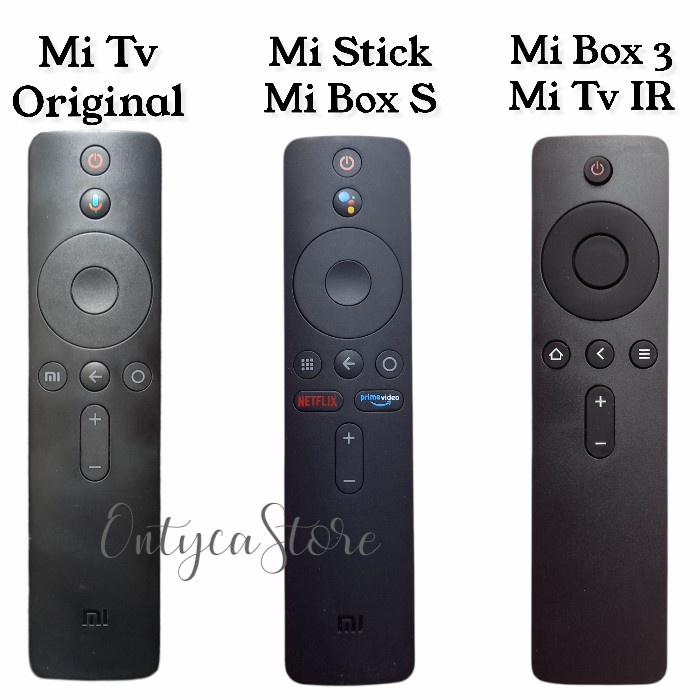 Remote Mi Tv 4 / Mi Tv 4K / Mi Stick / Mi Box S / Mi Box 3