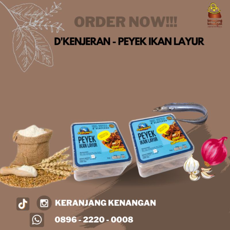 

D'KENJERAN - PEYEK IKAN LAYUR