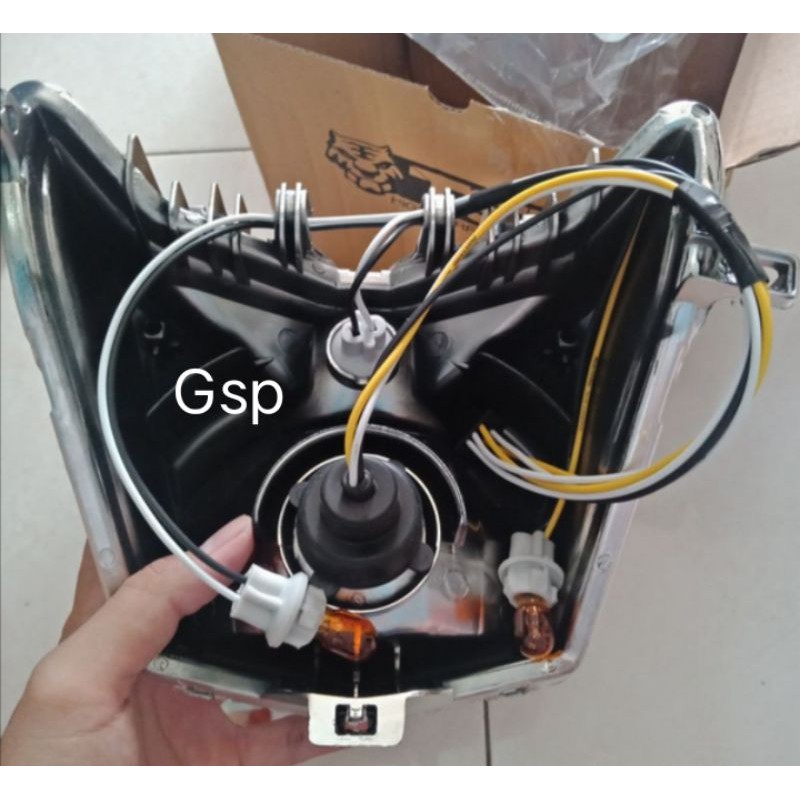 Reflektor Lampu Depan Beat Fi 2013 - 2015 Komplit TGP