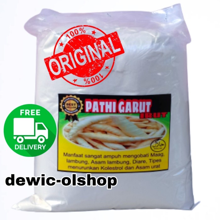 

PROMO [COD] tepung sagu Garut Pati irut 500grm