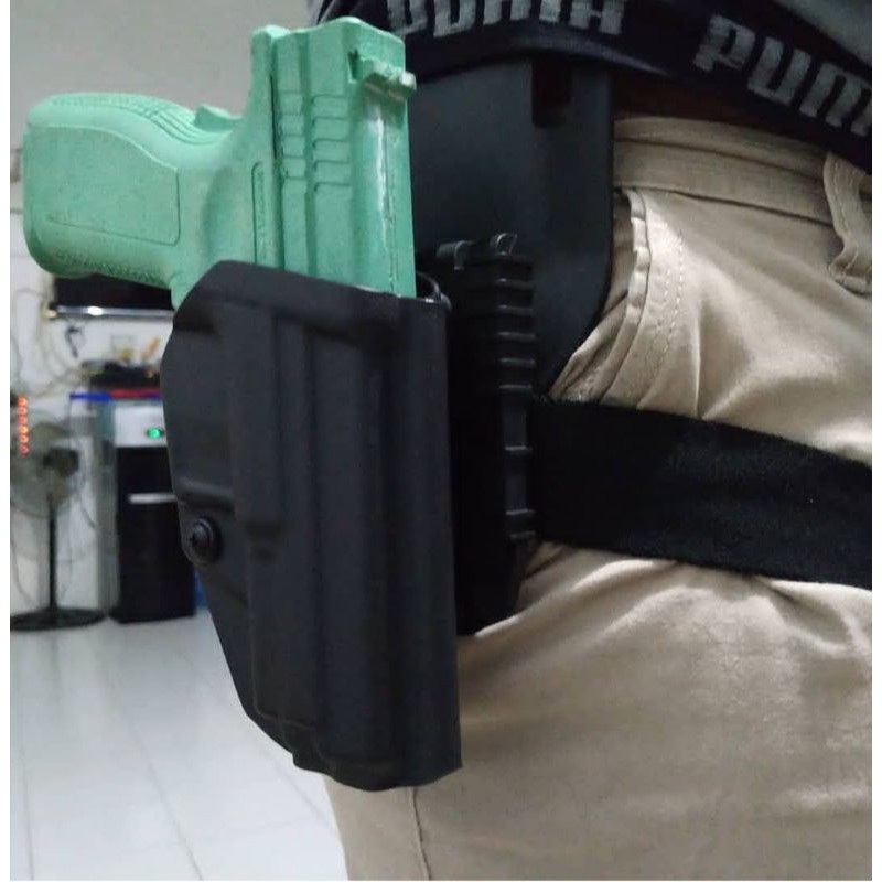 Holster Paha HS 9 Paha Sarung Pistol HS Paha Holster Polri HS
