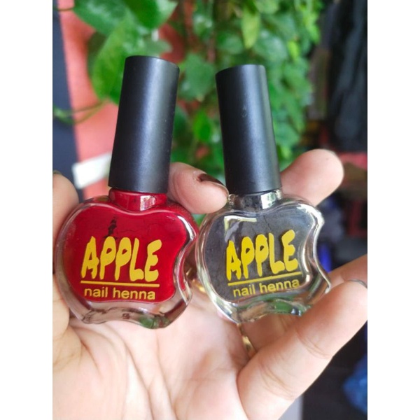 APPLE NAIL HENNA/HENNA MUSLIMAH/KUTEK HALAL