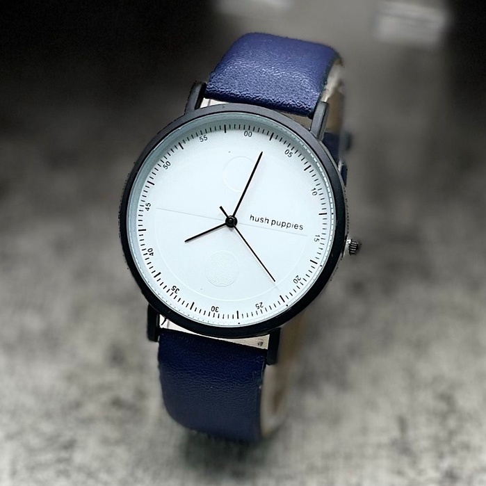 BEST SELLER JAM TANGAN WANITA HUSH PUPPIES V18 TALI KULIT DM 3.0CM FREE BOX BATERAI CADANGAN || JAM TANGAN FASHION WANITA JAM TANGAN CEWEK MURAH HUSH PUPPIES HP