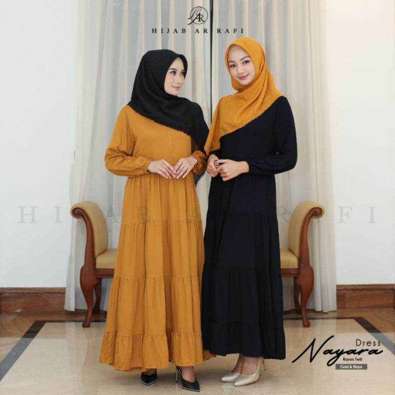 DRESS NAYARA AR RAFI | DRESS AR RAFI TERBARU (Anniha Collection)