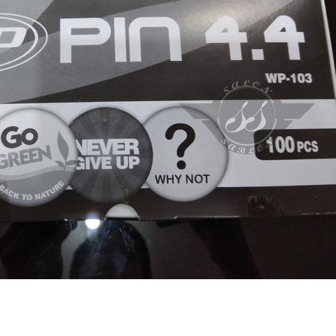 Bahan Baku Pin 44 Polos