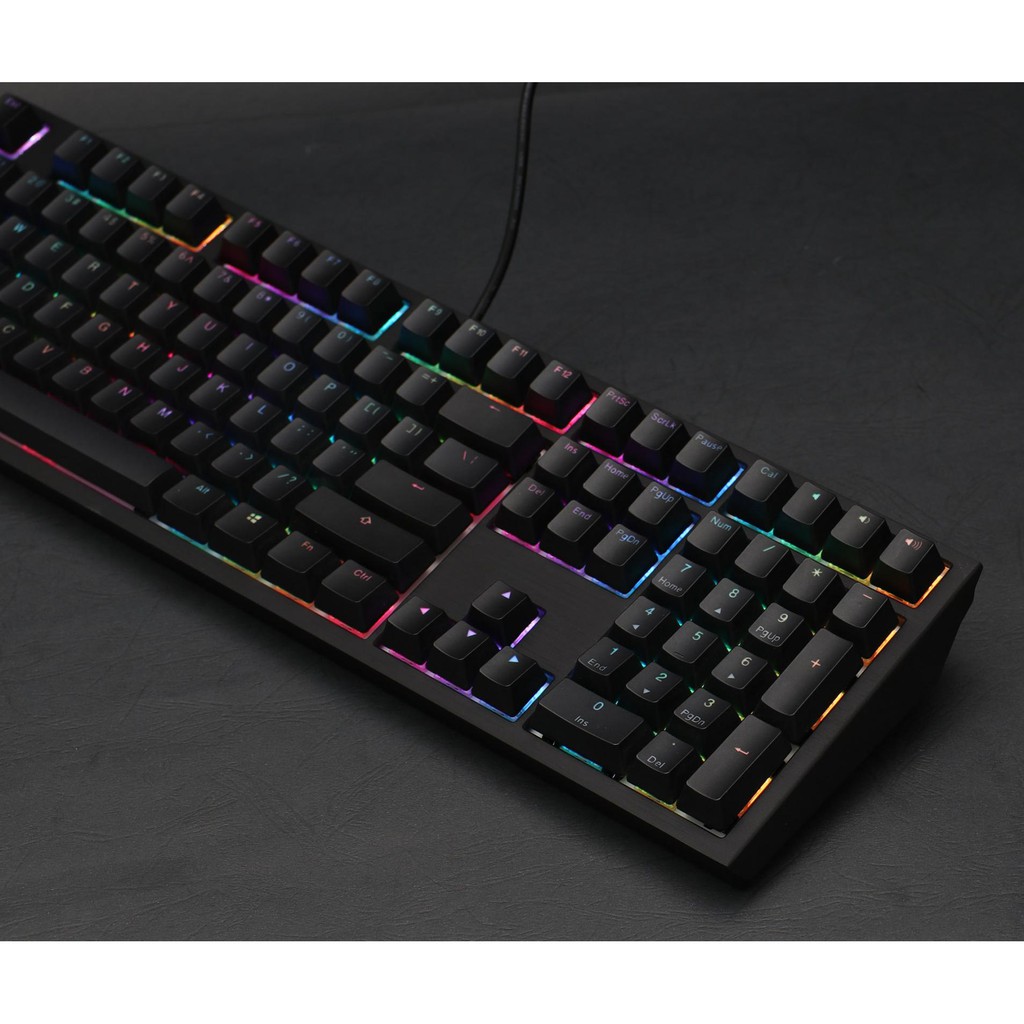 Ducky Shine 7 RGB - Blackout Gunmetal Grey Edition Mechanical Keyboard