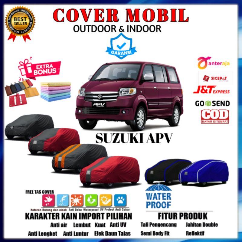 Cover Mobil APV Arena Sarung Mobil Suzuki APV Selimut Mantel Pelindung Tutup Waterproof Anti Air