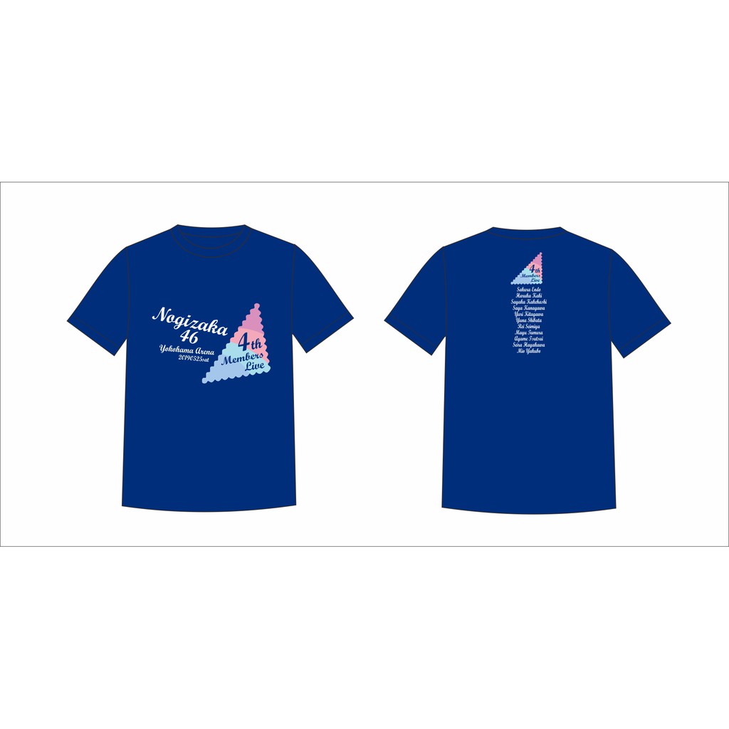 T-Shirt Nogizaka46 4th Gen Yokohama Arena