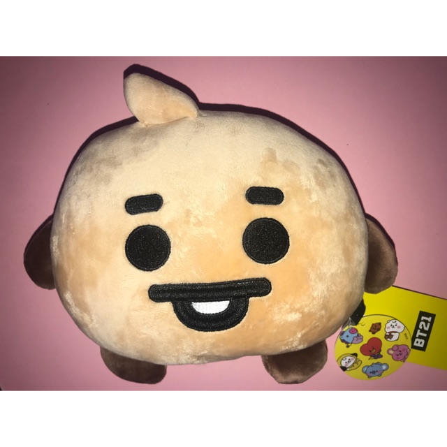 BT21 OFFICIAL BABY FACE CUSHION SHOOKY READY