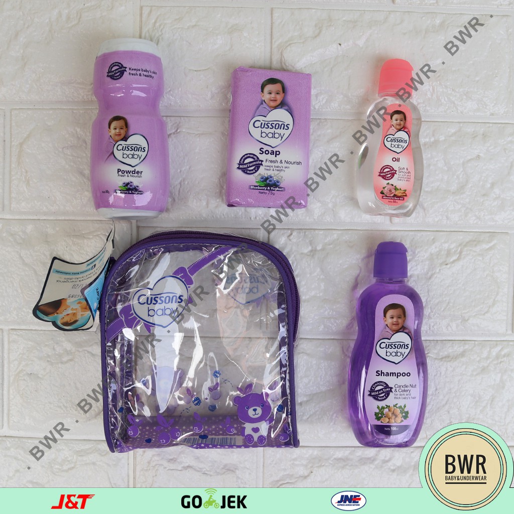 Cussons Baby Gift MINI and DAILY Pack Bag | Paket Cussons  Paket Perawatan Mandi Bayi | Bwr