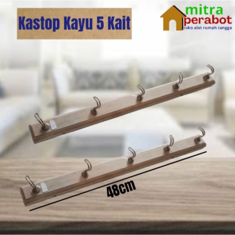 Kastop Baju Kastop Kayu Kastop Tempat Gantung Baju Kayu