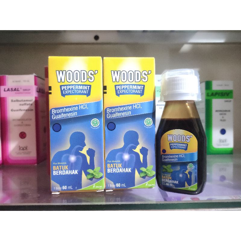 WOODS EXPECTORANT 60 ML BATUK BERDAHAK WOOD