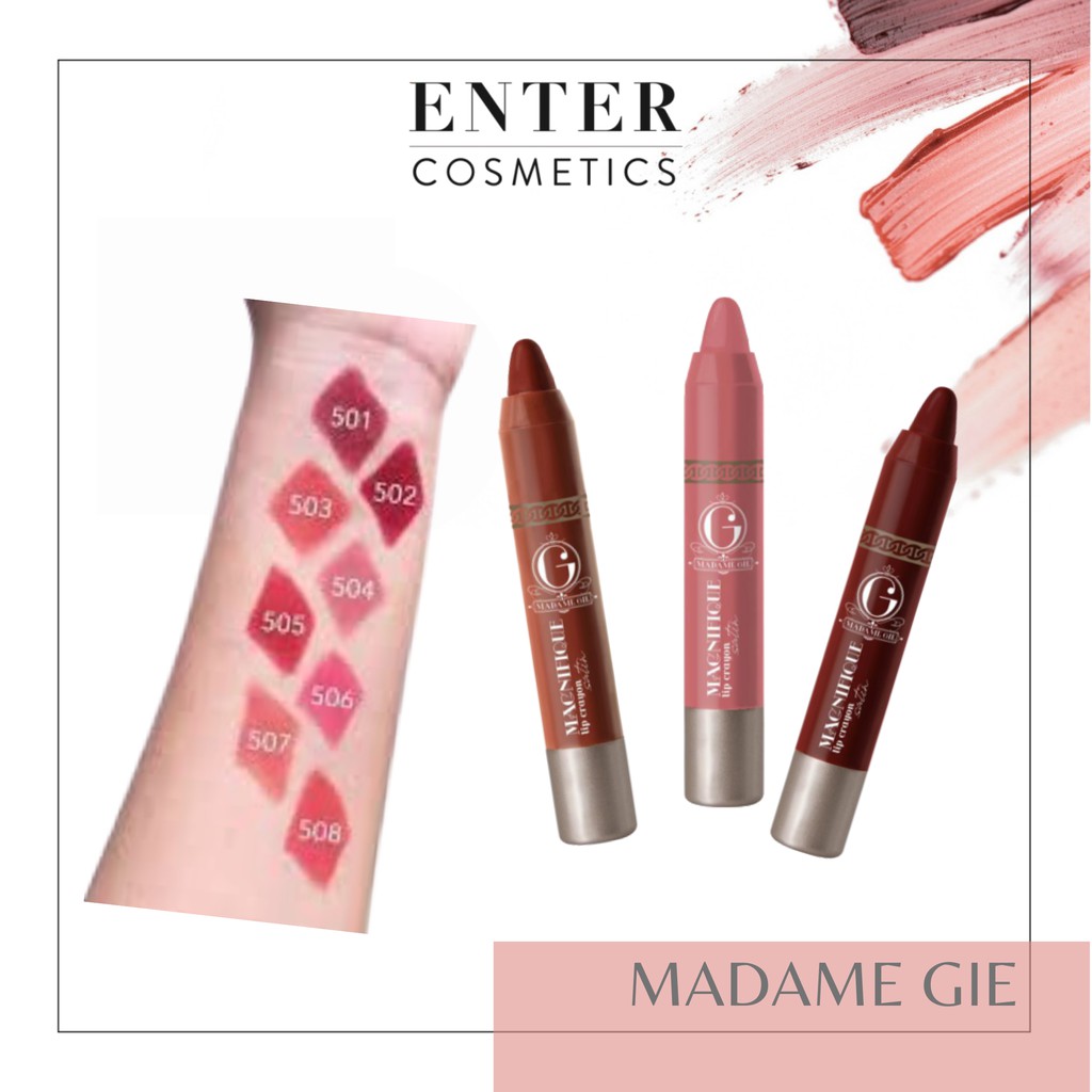 Madame Gie Magnifique Lip Crayon Satin