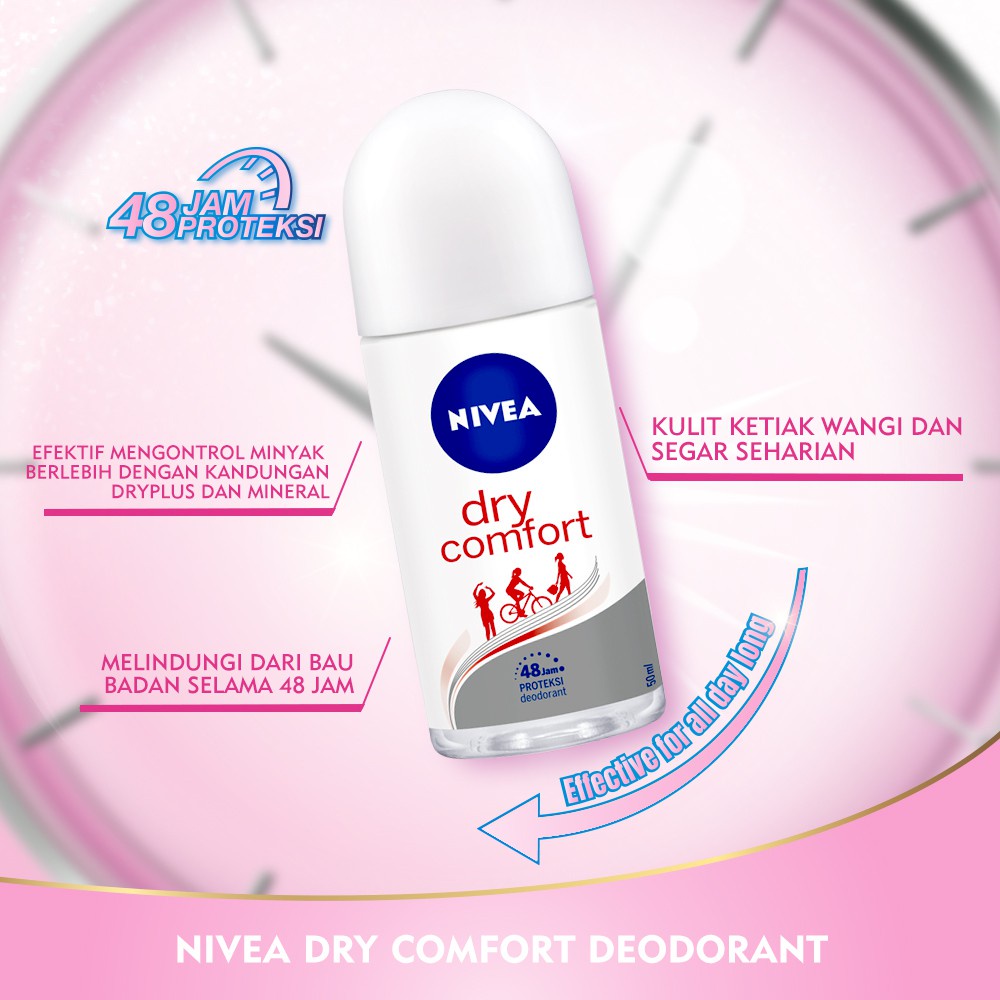 Nivea Women Roll On Dry Comfort 25ml