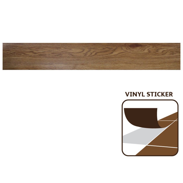 TIDY VINYL LIGHT YELLOW WOOD BOX 3.753M2