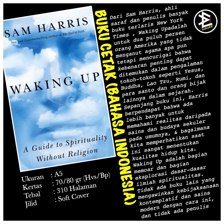 Jual Waking Up Sam Harris Buku Cetak Shopee Indonesia 