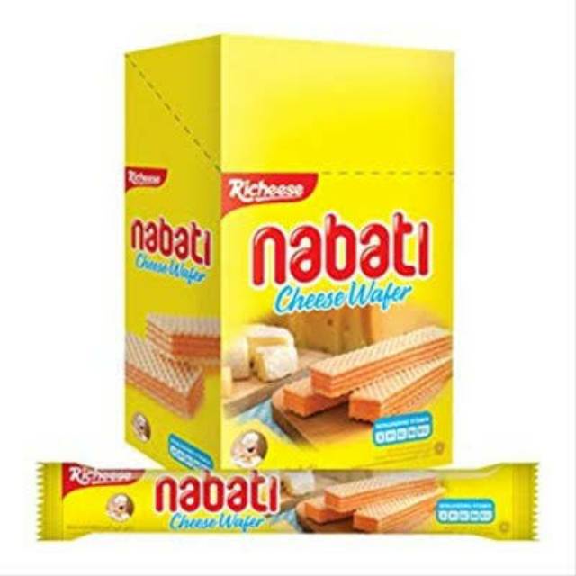 

Wafer Richeese Nabati 8Gr x 20pcs